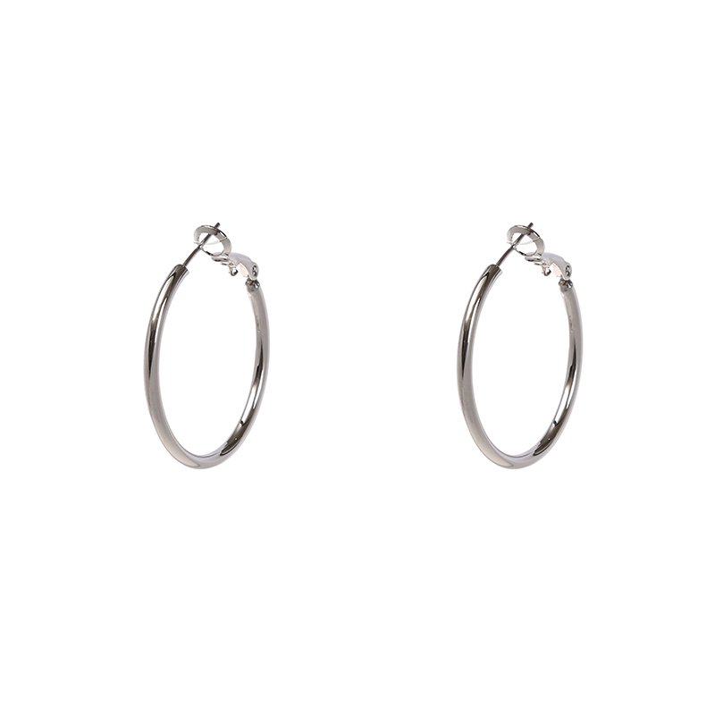 עגילי חישוק לי כסף